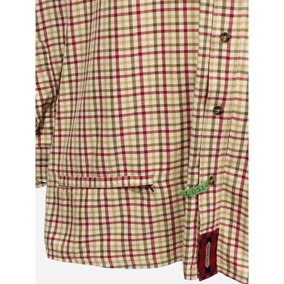 Braeval Men Shirt TIERA Check Wool Blend Flannel Paddock Ascot Shepherd Vent XL - Picture 5 of 14